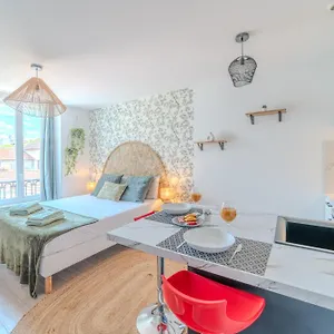  Appartement Jasmin Centre-ville - Parking & Clim